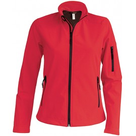 veste légère pour broderie coloris rouge