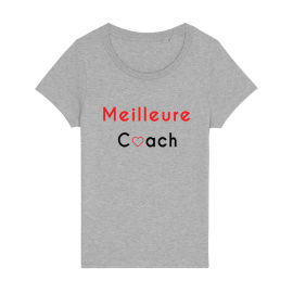 tee shirt merci coach gris
