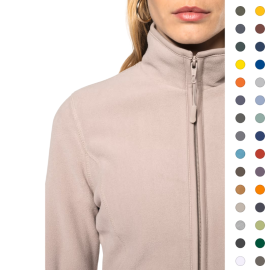 Veste micropolaire zippée femme