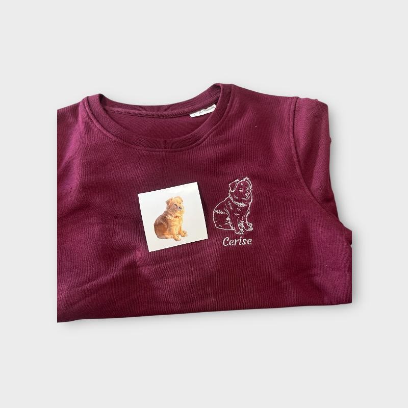 Sweat personnalisé chien Sweat personnalisé chien