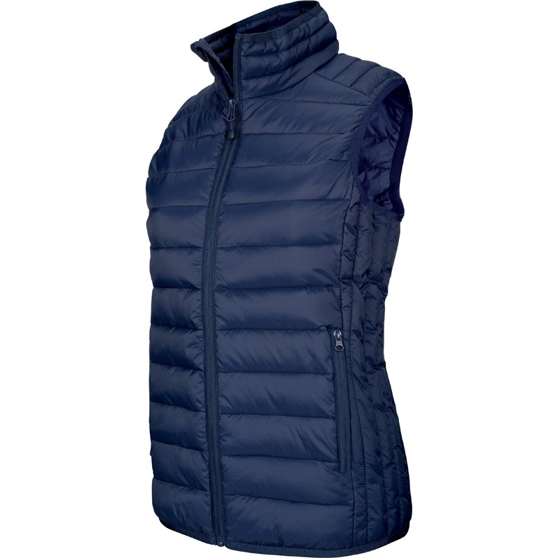 Sans manche doudoune navy pour broderie Sans manche doudoune navy pour broderie